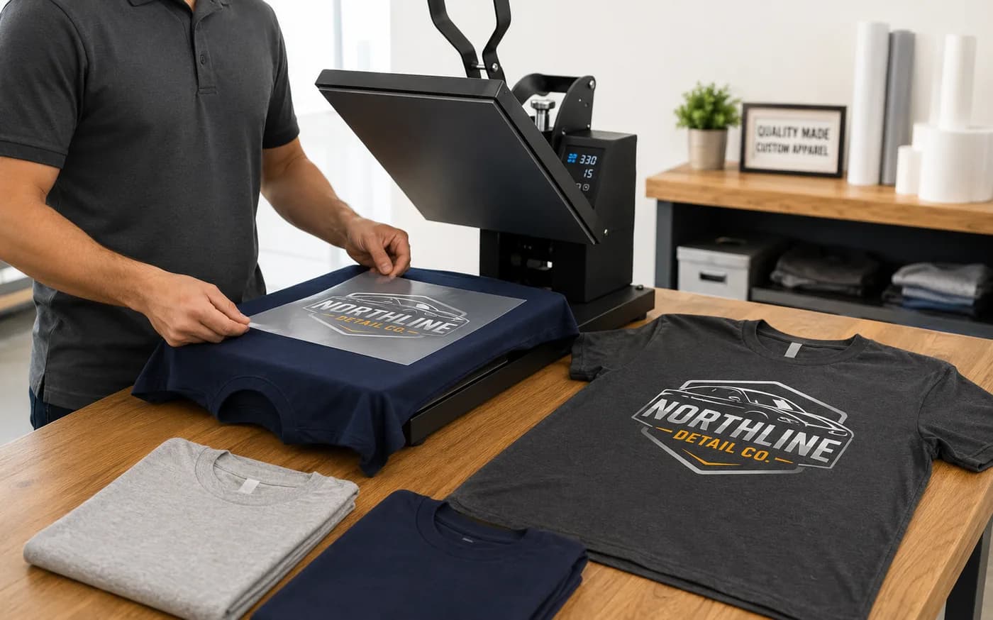 T-Shirt & Apparel Printing at MAS Mail & Print Center